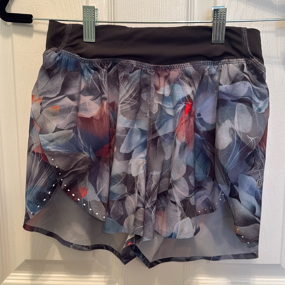 Lululemon fast and free high rise shorts